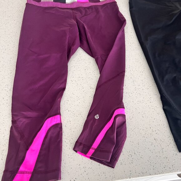 Lululemon Legging bundle lot of 2, size 8 - Picture 2 of 6